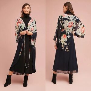 Anthropologie Rosie Long Kimono